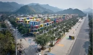 Mặt tiền quốc lộ 33 m tạo lợi thế cho Flamingo Golden Hill